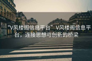 “V风楼阁信息平台”V风楼阁信息平台，连接思想与创新的桥梁