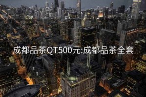 成都品茶QT500元:成都品茶全套