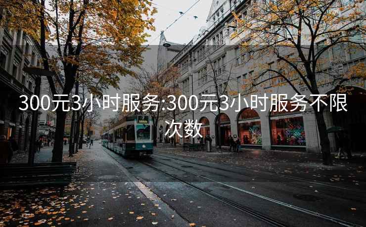 300元3小时服务:300元3小时服务不限次数