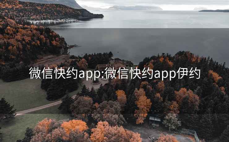 微信快约app:微信快约app伊约