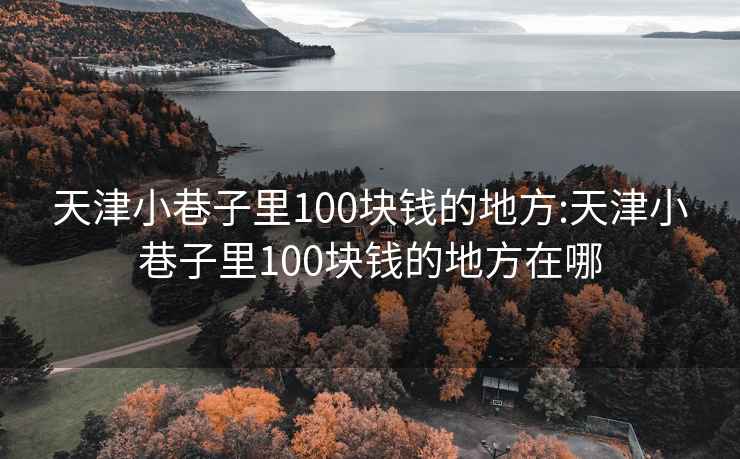 天津小巷子里100块钱的地方:天津小巷子里100块钱的地方在哪