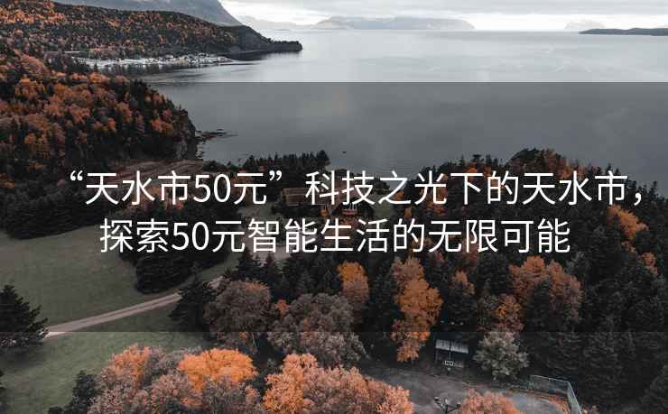 “天水市50元”科技之光下的天水市，探索50元智能生活的无限可能